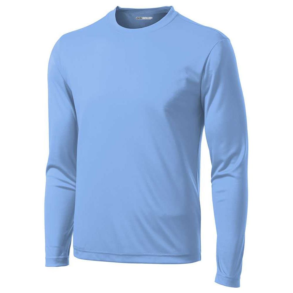 DRIEQUIP Men's Moisture Wicking Long Sleeve Tee Shirts TALL Sizes DRI-EQUIP Mens Apparel