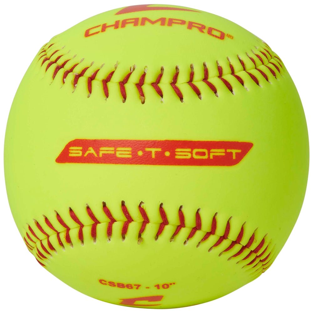 Champro 10\" Safe - T - Soft | Champro CSB67 Standard Standard Baseballs