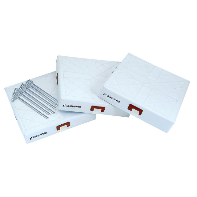 Champro 15\" x 3\" PVC Quilted Base | Champro B010 Standard Standard Baseball & Softball Bases & Plates