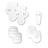 Champro 7 Piece Youth Pad Set - Slots | Champro F7PCY - SL Standard Standard Field Hockey & Lacrosse Pads
