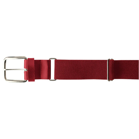 Champro A062 MVP Baseball Belt - Youth Sizing CARDINAL Gear Accessories