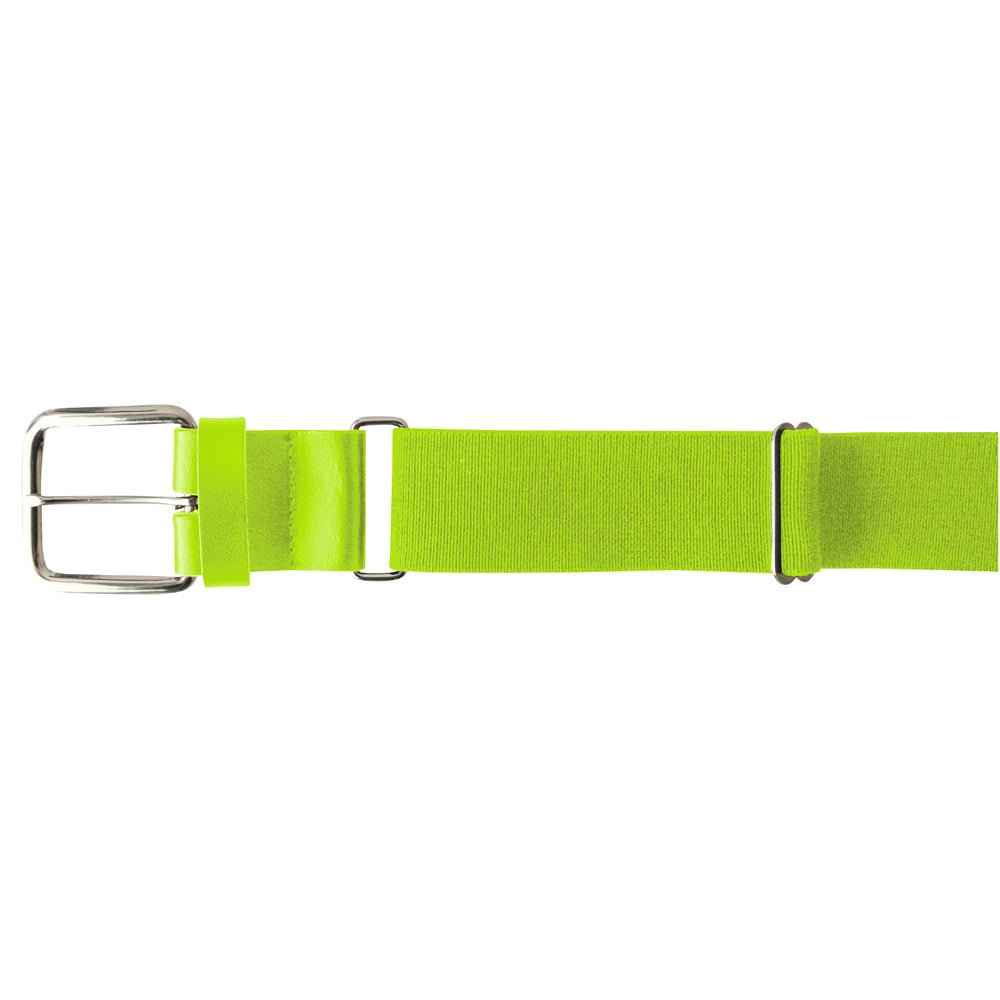 Champro A062 MVP Baseball Belt - Youth Sizing NEONGREEN Gear Accessories