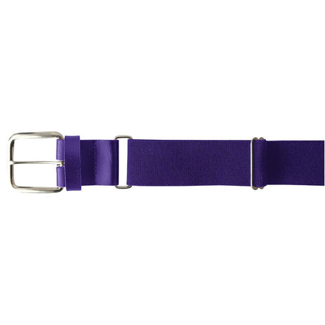 Champro A062 MVP Baseball Belt - Youth Sizing PURPLE Gear Accessories