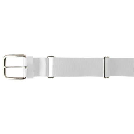 Champro A062 MVP Baseball Belt - Youth Sizing WHITE Gear Accessories