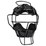Champro Adult Umpire Mask - Lightweight - 18 oz | Champro CM72 BLACK Standard Baseball & Softball Protective Gear