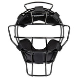 Champro Adult Umpire Mask - Lightweight - 18 oz | Champro CM72 BLACK Standard Baseball & Softball Protective Gear