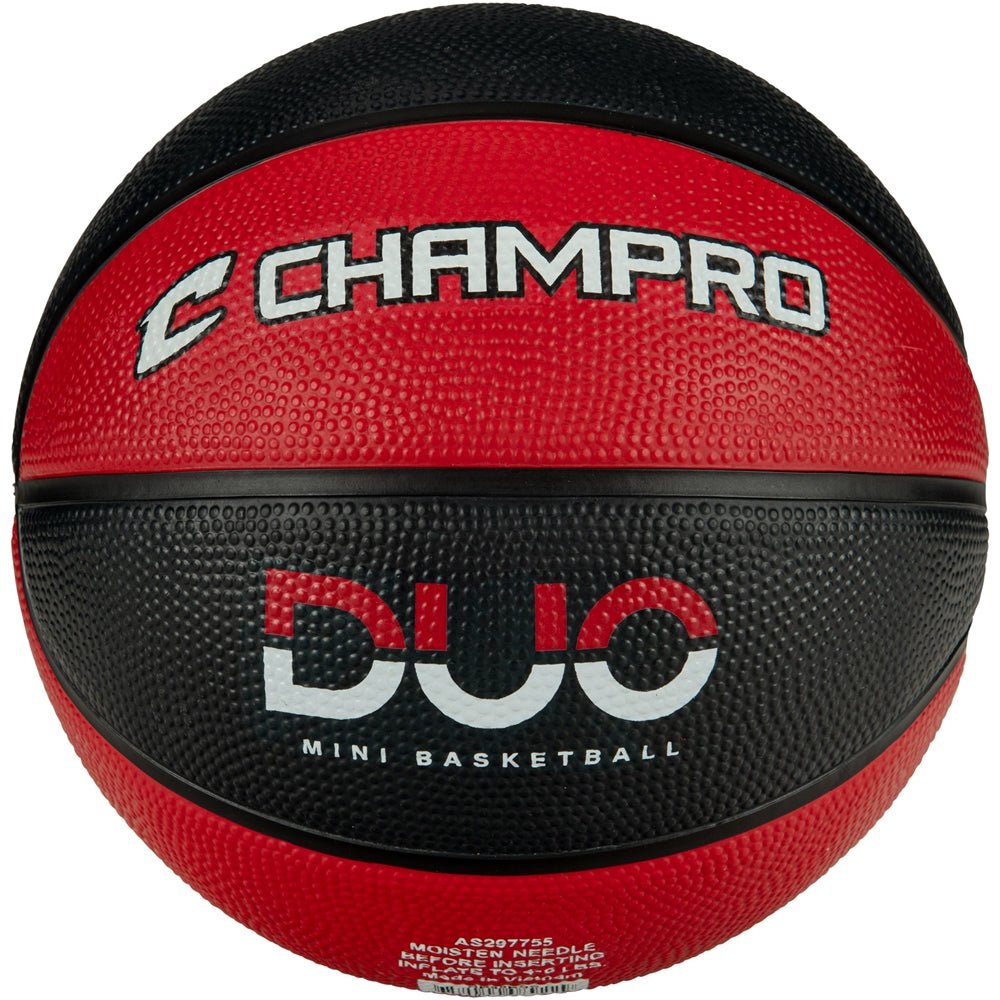 Champro B3 JAMMER Mini Basketball | Champro BB48 BLACKSCARLET Standard Basketballs