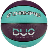 Champro B3 JAMMER Mini Basketball | Champro BB48 PURPLETEAL Standard Basketballs