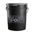 Champro Ball Bucket w/Lid 5 Gallon | Champro BUCKET5 - P Standard Standard Baseball & Softball Training Aids