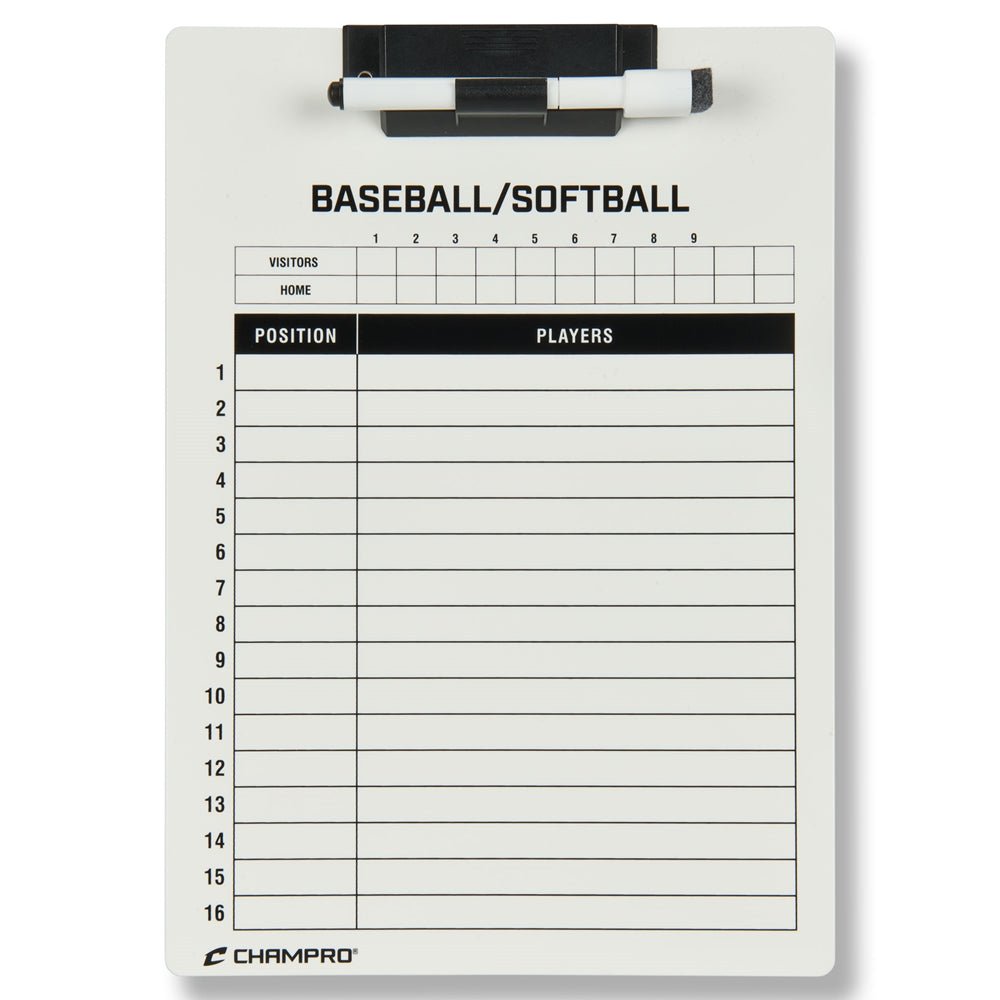 Champro Baseball/Softball Coach's Board 12\"x9\" | Champro A099BS Standard Standard Baseball & Softball Training Aids
