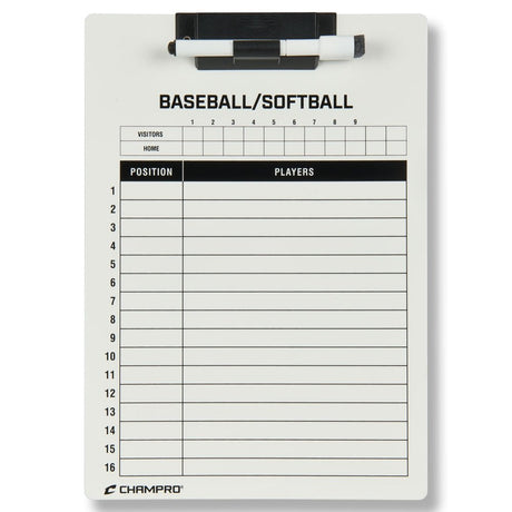 Champro Baseball/Softball Coach's Board 12\"x9\" | Champro A099BS Standard Standard Baseball & Softball Training Aids