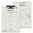 Champro Basketball Coach's Board12\"x9\" | Champro A099BK Standard Standard Basketball Training Aids