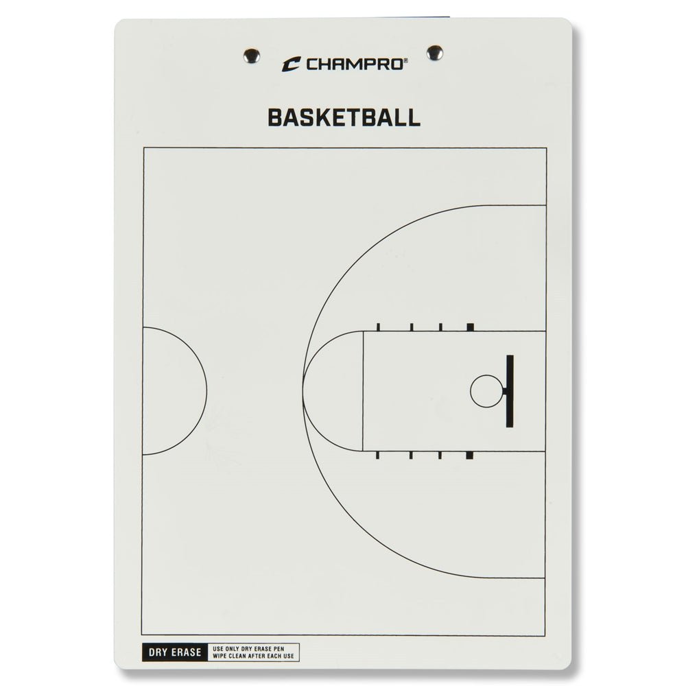 Champro Basketball Coach's Board12\"x9\" | Champro A099BK Standard Standard Basketball Training Aids