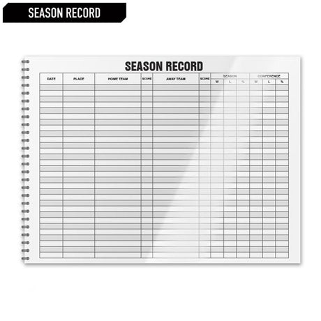 Champro Basketball Score Book | Champro A07BK Standard Standard Basketball