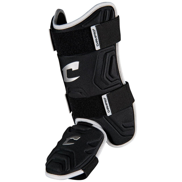 Champro Batter's Protective Ankle Guard | Champro BPAG BLACK Adult Baseball & Softball Protective Gear