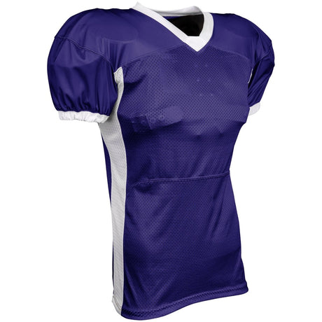 Champro BLITZ Football Jersey | Champro FJ40 PURPLEWHITE S American Football