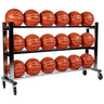 Champro BR17 Monster Ball Cart - 18 - Ball Basketball Storage Rack Standard Standard Ball Carrying Carts