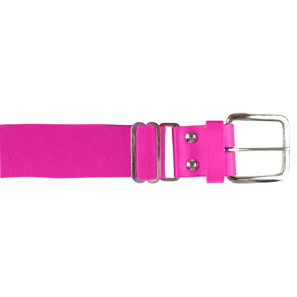 Champro Brute Baseball Belt | Champro A060 OPTICPINK YOUTH 1 - 1/4" Baseball & Softball