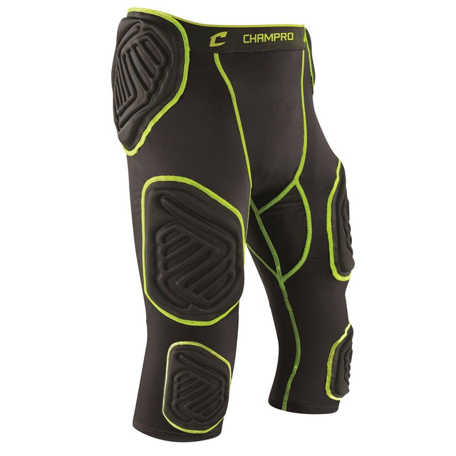 Champro Bull - Rush 7Pd Girdle | Champro FPGU17BY BLACKOPTICYELLOW M American Football Protective Gear