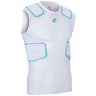 Champro Bull Rush Compression Jersey | Champro FJU35 WHITEOPTICBLUE XS American Football Protective Gear