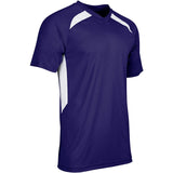 Champro Check Baseball Jersey | Champro BS36 PURPLEWHITE Youth XS Baseball & Softball