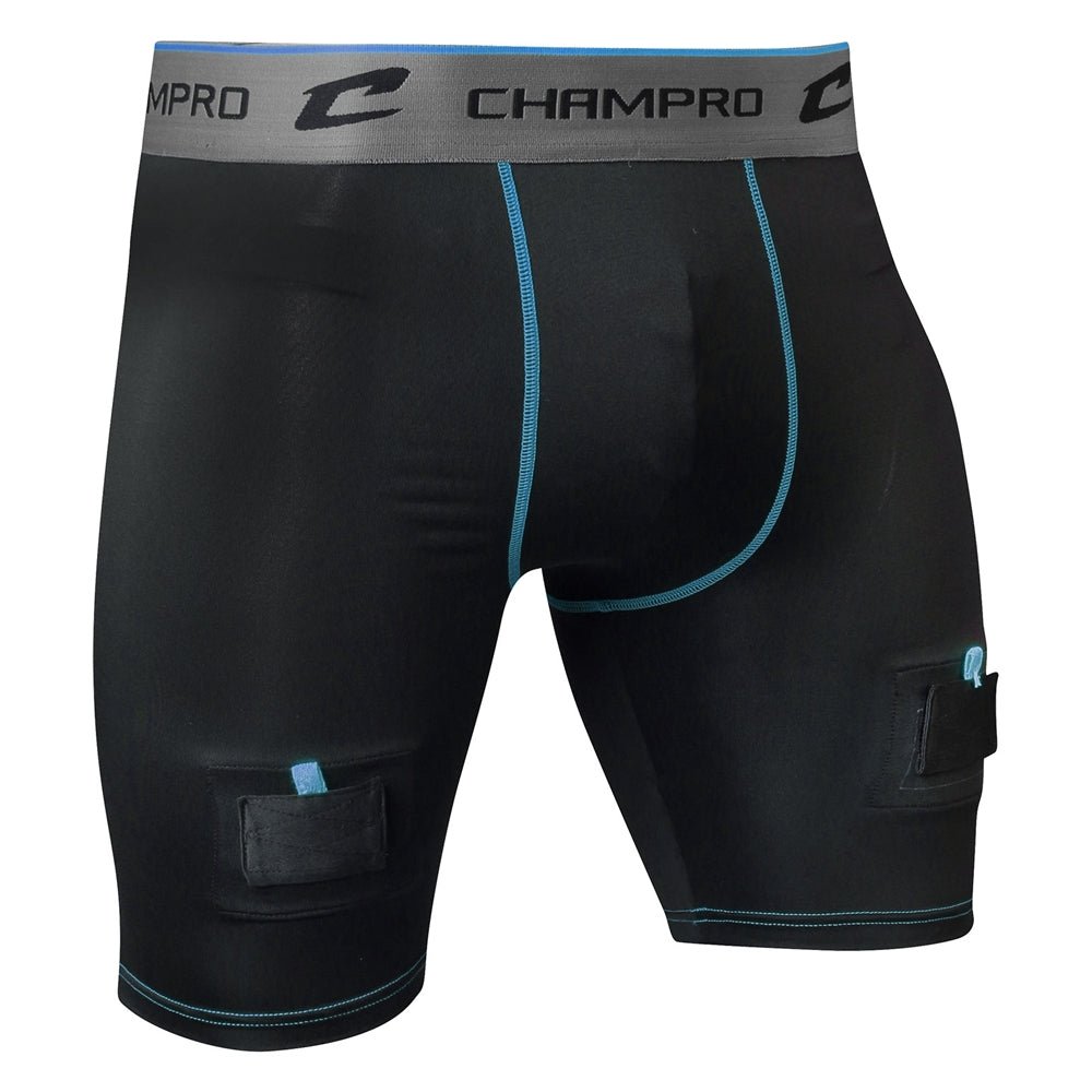 Champro CREASE Poly/Spandex Hockey Jock | Champro HCC1 BLACK S Hockey Jocks