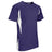 Champro Crew Neck Baseball Jersey | Champro BST65 PURPLEWHITE S Baseball & Softball