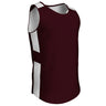 Champro CROSSOVER Reversible Basketball Jersey | Champro BBJ16 MAROONWHITE S Basketball