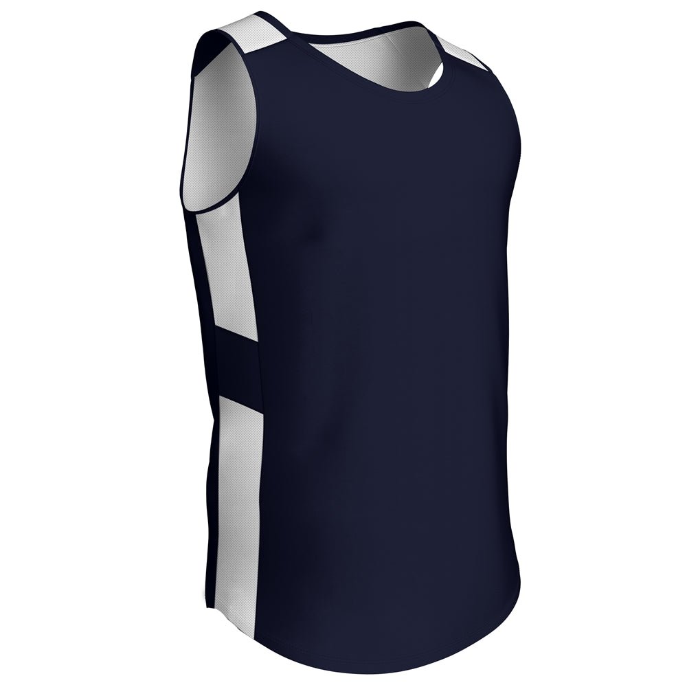 Champro CROSSOVER Reversible Basketball Jersey | Champro BBJ16 NAVYWHITE S Basketball