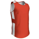 Champro CROSSOVER Reversible Basketball Jersey | Champro BBJ16 ORANGEWHITE S Basketball