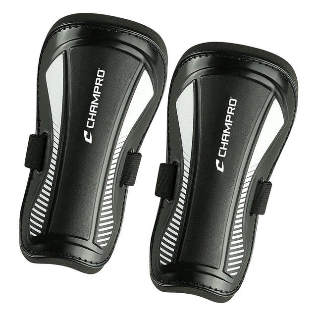Champro D3 Molded Shin Guards | Champro A119 - A121 BLACK EXTRA SMALL Shin Guards