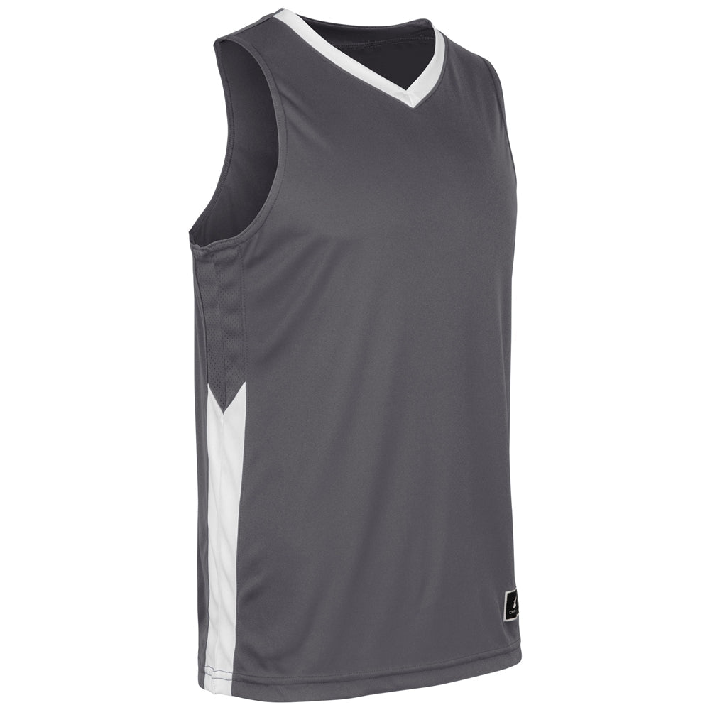Champro Dagger Basketball Jersey | Champro BBJ32 CHARCOALWHITE S Basketball