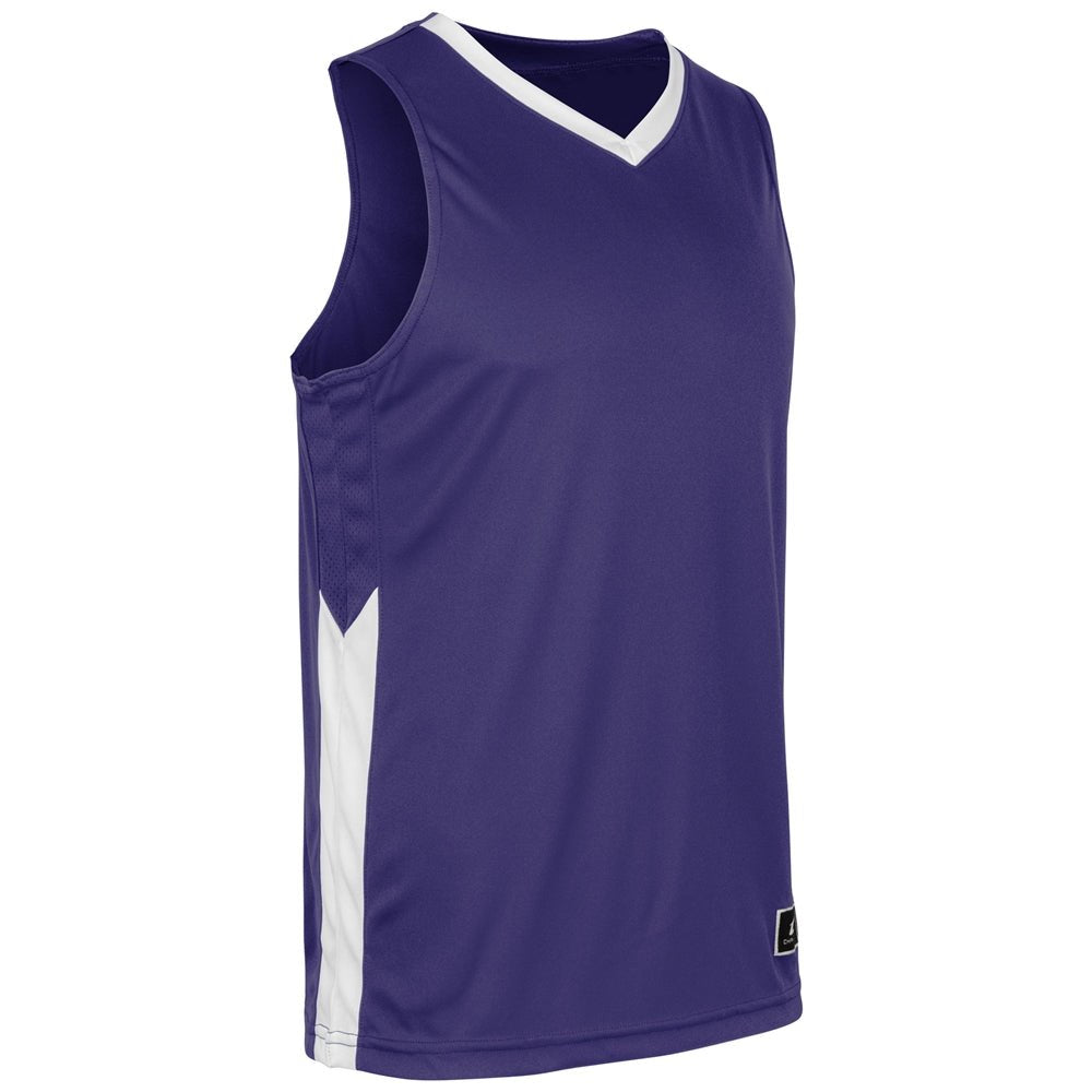 Champro Dagger Basketball Jersey | Champro BBJ32 PURPLEWHITE S Basketball