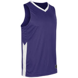 Champro Dagger Basketball Jersey | Champro BBJ32 PURPLEWHITE S Basketball