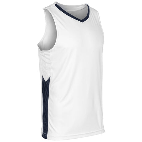 Champro Dagger Basketball Jersey | Champro BBJ32 WHITENAVY S Basketball