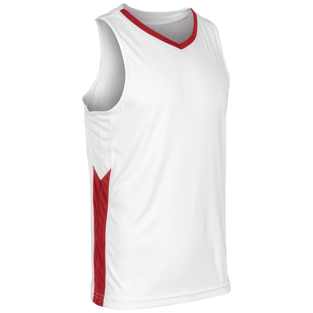 Champro Dagger Basketball Jersey | Champro BBJ32 WHITESCARLET S Basketball