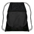 Champro Drawstring Bag w/Zipper Pocket | Champro E73 - BLACK Standard Luggage Straps