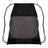 Champro Drawstring Bag w/Zipper Pocket | Champro E73 - CHARCOAL Standard Luggage Straps