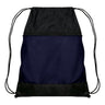 Champro Drawstring Bag w/Zipper Pocket | Champro E73 - NAVY Standard Luggage Straps