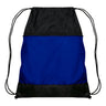 Champro Drawstring Bag w/Zipper Pocket | Champro E73 - ROYAL Standard Luggage Straps