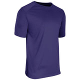 Champro DRI - GEAR® Leader T-Shirt | Champro BST85 PURPLE S Short Sleeve