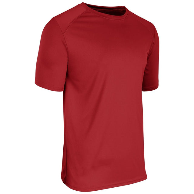 Champro DRI - GEAR® Leader T-Shirt | Champro BST85 SCARLET S Short Sleeve