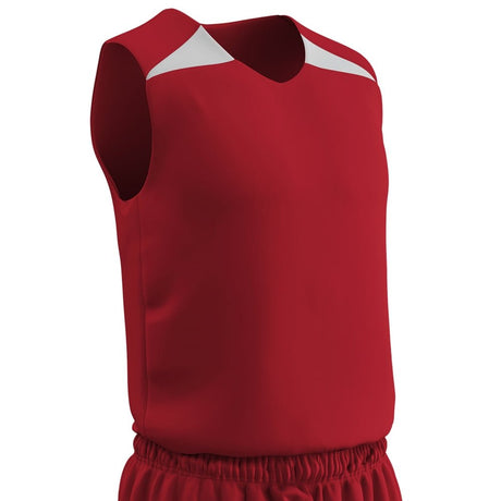 Champro DRI - GEAR® Pro - Plus Reversible Basketball Jersey | Champro BBJ4 BLACKWHITE S Basketball