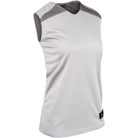 Champro DRI - GEAR® Pro - Plus Reversible Basketball Jersey | Champro BBJ4W CHARCOALWHITE S Basketball