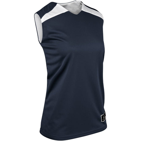 Champro DRI - GEAR® Pro - Plus Reversible Basketball Jersey | Champro BBJ4W NAVYWHITE S Basketball