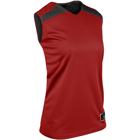 Champro DRI - GEAR® Pro - Plus Reversible Basketball Jersey | Champro BBJ4W SCARLETBLACK S Basketball