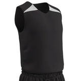 Champro DRI - GEAR® Pro - Plus Reversible Basketball Jersey - Youth | Champro BBJ4Y BLACKWHITE S Basketball