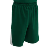 Champro DRI - GEAR® Pro - Plus Reversible Basketball Short | Champro BBS4 FORESTGREENWHITE S Shorts