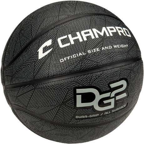 Champro Dura - Grip 230 Rubber Basketball | Champro BB50 BLACK WOMEN'S - 28.5 Basketballs