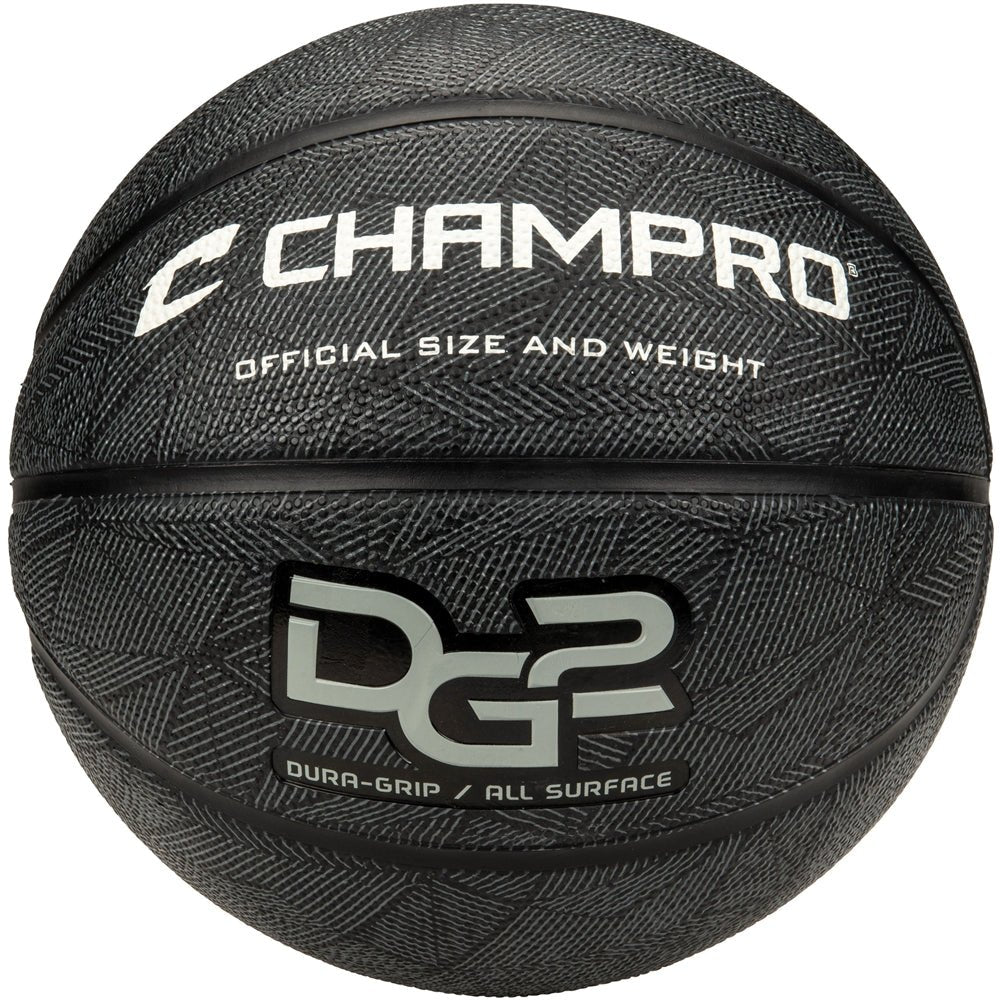 Champro Dura - Grip 230 Rubber Basketball | Champro BB50 BLACK WOMEN'S - 28.5 Basketballs
